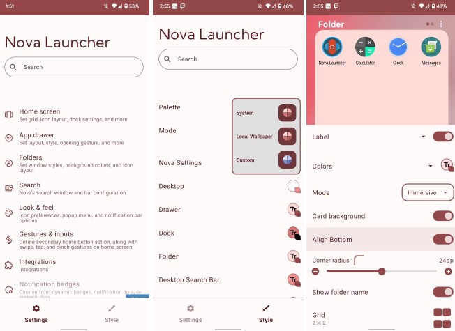 Nova Launcher получил большое обновление. Он до неузнаваемости изменит ваш смартфон